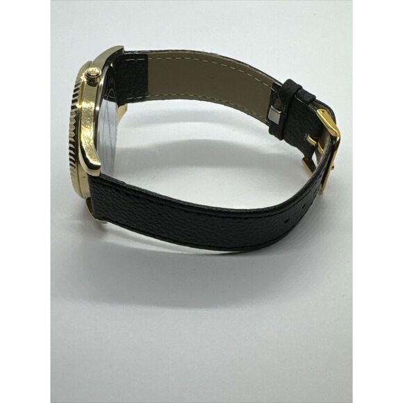 Michael Kors Blake MK3226 Women's Black Leather Analog Dial Quartz Watch JNA811 - Picture 7 of 11